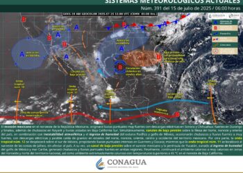 SE MANTIENEN LAS LLUVIAS EXTREMAS EN COAHUILA: ALERTA POR DESCARGAS ELÉCTRICAS Y GRANIZO