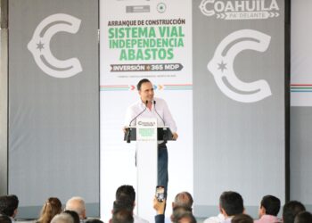 SEGUIMOS CONSTRUYENDO GRANDES OBRAS EN COAHUILA: MANOLO