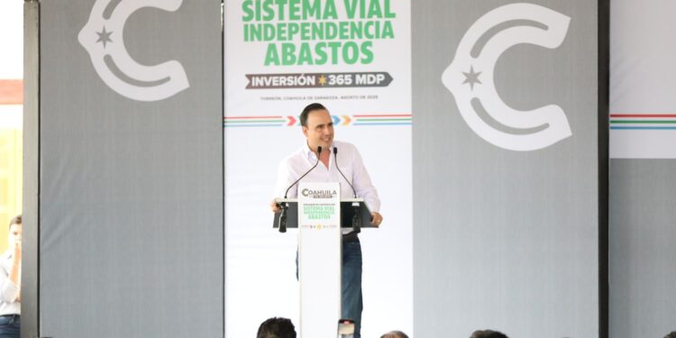 SEGUIMOS CONSTRUYENDO GRANDES OBRAS EN COAHUILA: MANOLO