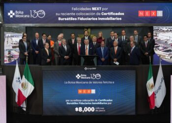 Fibra NEXT debuta con fuerza en la BMV y enciende el optimismo en el mercado de capitales