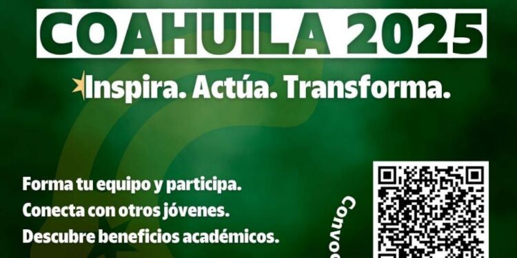 COAHUILA CONVOCA A JUVENTUDES UNIVERSITARIAS AL SPRINT CLIMÁTICO 2025