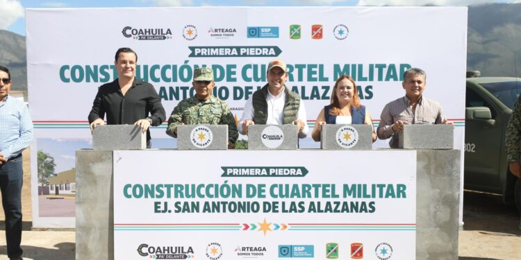 CONSTRUYEN MÁS CUARTELES EN COAHUILA