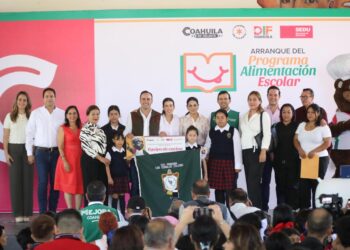 ARRANCAN PROGRAMA DE ALIMENTACIÓN ESCOLAR EN MÁS DE MIL ESCUELAS EN COAHUILA