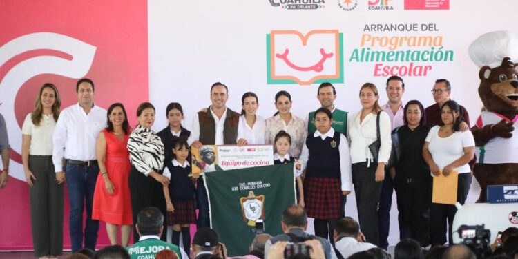 ARRANCAN PROGRAMA DE ALIMENTACIÓN ESCOLAR EN MÁS DE MIL ESCUELAS EN COAHUILA