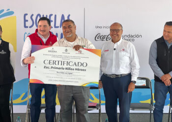 Invierte Arca Continental y Fundación Coca-Cola México $1.9 MDP en 6 nuevas Escuelas con Agua en Durango
