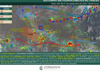 FRENTE FRÍO NÚMERO 1 GENERARÁ LLUVIAS MUY FUERTES EN COAHUILA