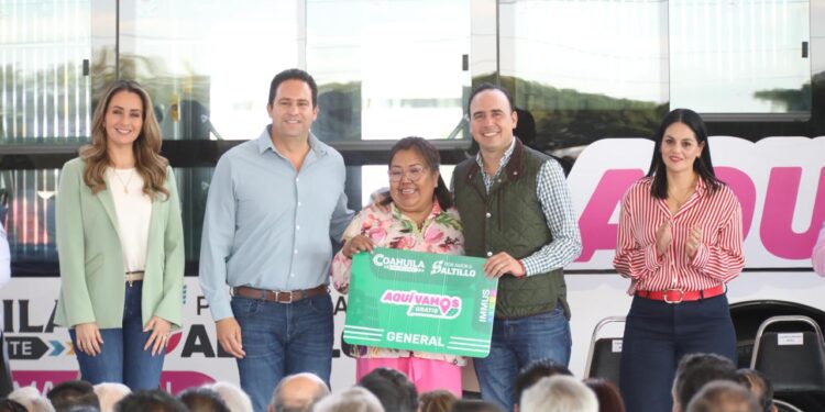 ARRANCAN MANOLO Y JAVIER EL PROGRAMA DE MOVILIDAD MÁS IMPORTANTE EN LA HISTORIA DE SALTILLO