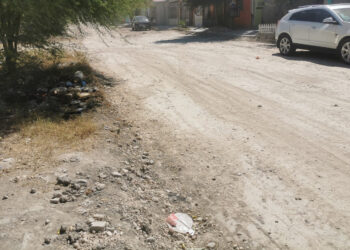 Reportan vecinos atraso en la pavimentación de su calle