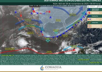NUEVO FRENTE FRÍO GENERARÁ CHUBASCOS Y DESCENSO DE TEMPERATURA EN COAHUILA