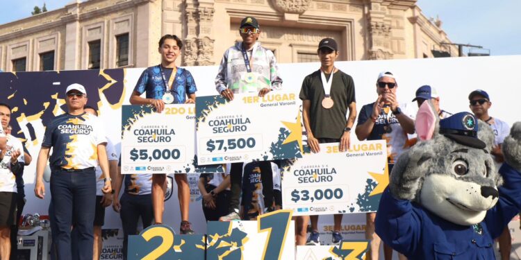 TODO UN ÉXITO CARRERA 5K COAHUILA SEGURO