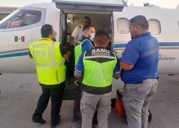 TRASLADAN A MENOR DE EDAD A GALVESTON PARA ATENCIÓN OPORTUNA