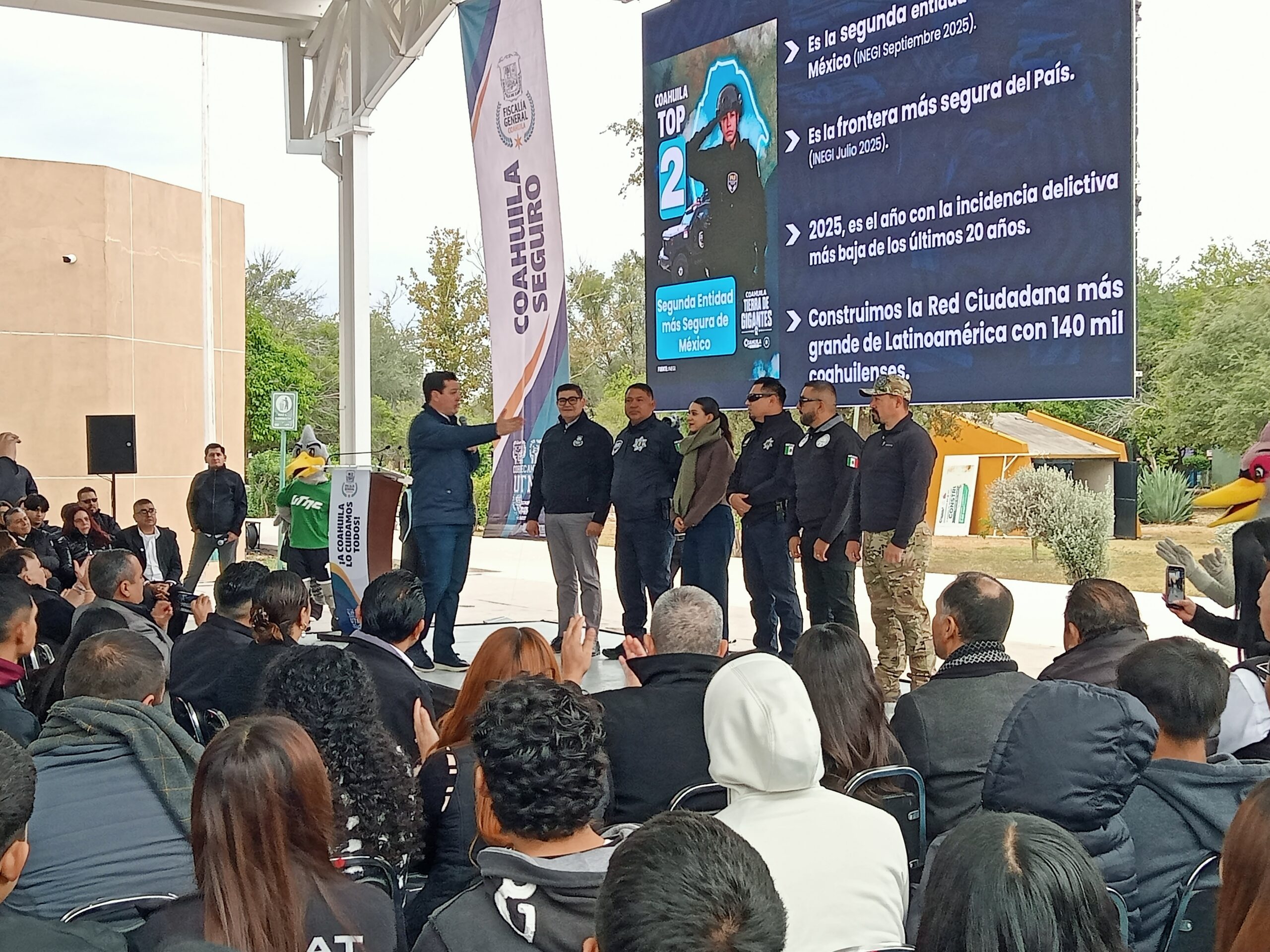 Charla del Fiscal General de Coahuila con estudiantes de la UTNC