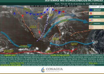 NUEVO FRENTE FRÍO GENERARÁ FUERTES RACHAS DE VIENTO EN COAHUILA