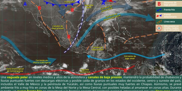 NUEVO FRENTE FRÍO GENERARÁ FUERTES RACHAS DE VIENTO EN COAHUILA