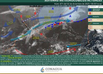 SISTEMA FRONTAL NÚMERO 17 GENERARÁ LLUVIAS Y AMBIENTE FRÍO EN COAHUILA