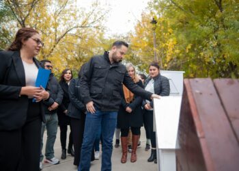Jacobo Rodríguez recibe donación por parte de la empresa INAMESA: una nueva estación de reciclaje y 15 casitas para mascotas
