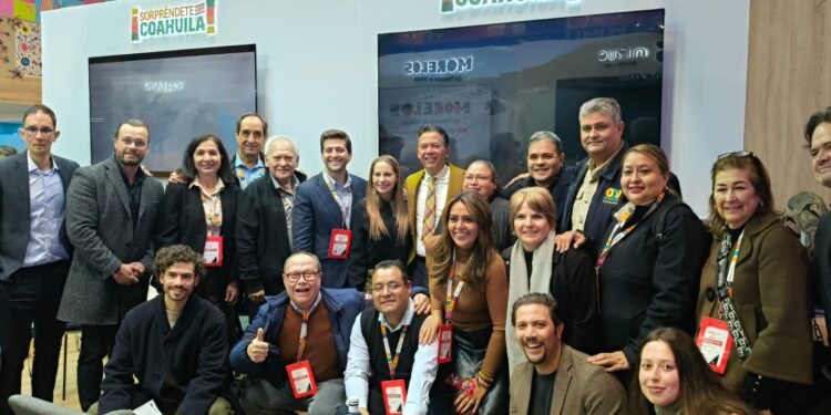Coahuila brilla en la FITUR 2026 de España