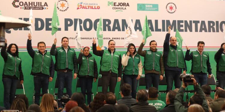 ARRANCAMOS EL GRAN PROGRAMA ALIMENTARIO CON MEJORA COAHUILA: MANOLO