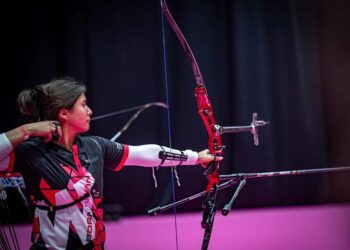 ÁNGELA RUIZ SE QUEDA CON LA PLATA EN EL CAMPEONATO INTERNACIONAL DE TIRO CON ARCO INDOOR