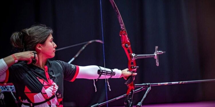 ÁNGELA RUIZ SE QUEDA CON LA PLATA EN EL CAMPEONATO INTERNACIONAL DE TIRO CON ARCO INDOOR