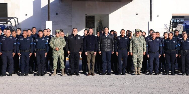 GOBIERNO DE UNIDAD RECONOCE A LA POLICÍA MUNICIPAL POR SU VOCACIÓN Y COMPROMISO