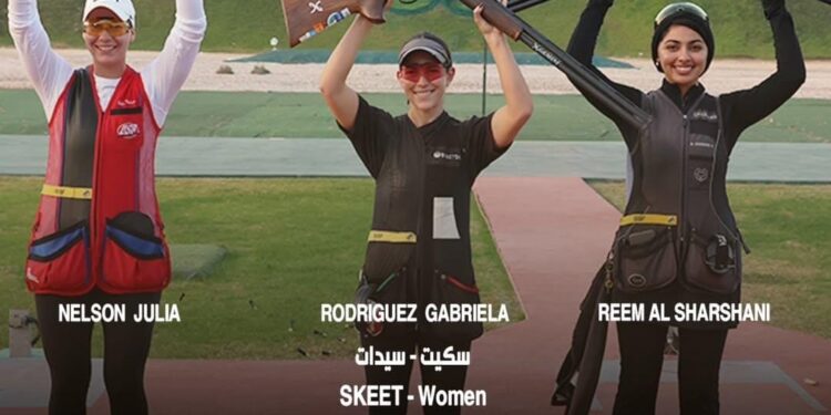 CONQUISTA ORO GABRIELA RODRÍGUEZ EN GRAND PRIX DE TIRO CON ESCOPETA