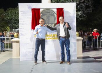 ENCABEZA MANOLO JIMÉNEZ FESTEJO DEL CENTENARIO DE MATAMOROS