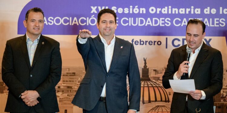 JAVIER DÍAZ LLEGA COMO PRESIDENTE DE LA ASOCIACIÓN DE CIUDADES CAPITALES DE MÉXICO