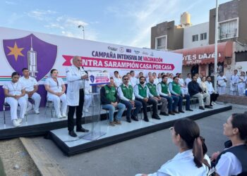 REFUERZA COAHUILA PREVENCIÓN CONTRA  EL SARAMPIÓN