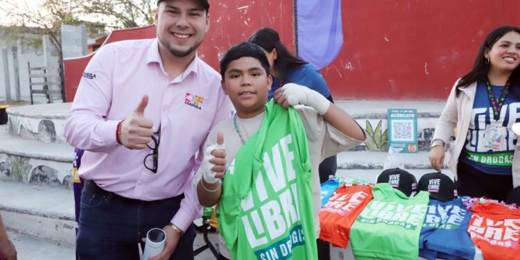 TRABAJA COAHUILA EN LA PREVENCIÓN DE ADICCIONES CON LA ESTRATEGIA “BRIGADA EN TU BARRIO”