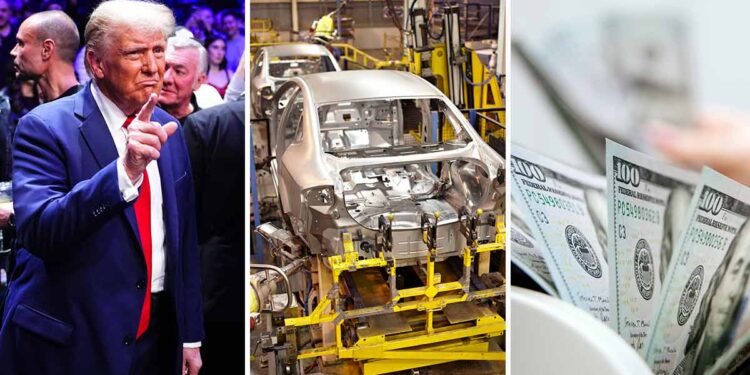 Aranceles de Trump frenan exportaciones de autos mexicanos en 2025