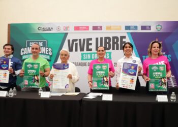 CON EL PROGRAMA VIVE LIBRE SIN DROGAS EL DIF COAHUILA FORTALECE LA PREVENCIÓN Y ATENCIÓN DE ADICCIONES