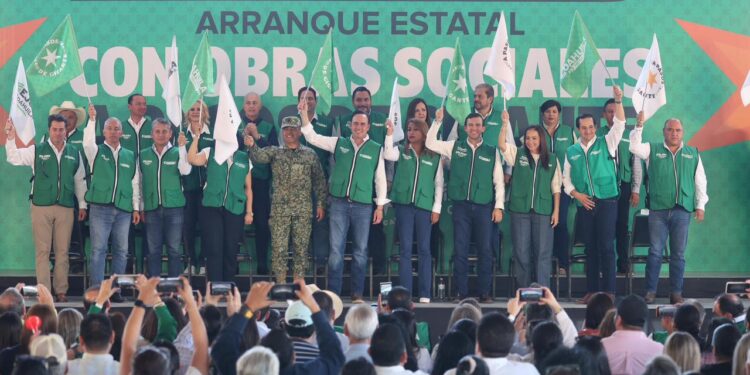 Con inversión de 2 mil 074 MDP, Manolo Jiménez arranca desde PN para todo Coahuila el programa «Con Obras Sociales a Pasos de Gigante»
