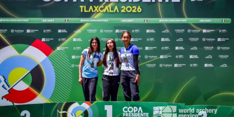 OBTIENE COAHUILA OCHO MEDALLAS EN LA COPA PRESIDENTE DE TIRO CON ARCO