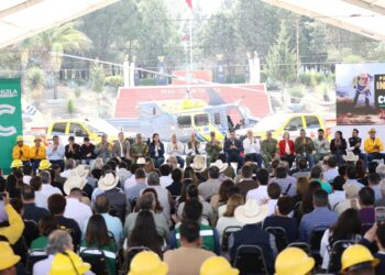 ARRANCAN EN COAHUILA GRAN OPERATIVO PARA LA PREVENCIÓN Y COMBATE A INCENDIOS FORESTALES