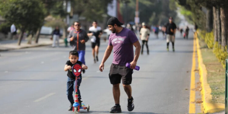 Ruta Recreativa ofrece espacio para activación física y convivencia