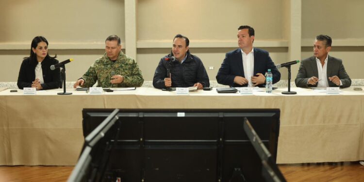 CON LAS REUNIONES ESTATALES DE SEGURIDAD REFORZAMOS LA COORDINACIÓN EN COAHUILA: MANOLO