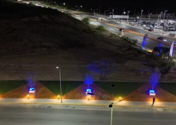 Embellecen Acuña con nueva obra de imagen urbana