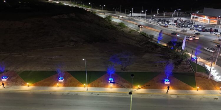 Embellecen Acuña con nueva obra de imagen urbana