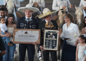 Reconocen la trayectoria de Hervey Zulaica Arredondo en el Congreso Estatal Charro 2026