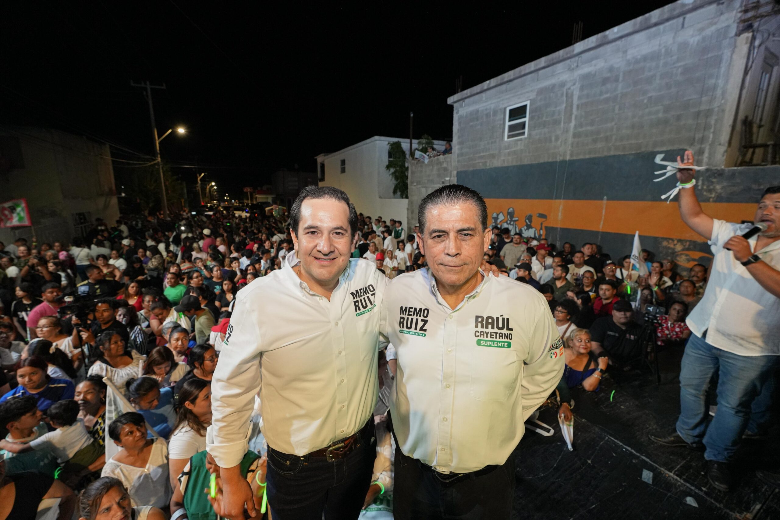 Arranca campaña Memo Ruiz en el Distrito 02, arropado por la militancia