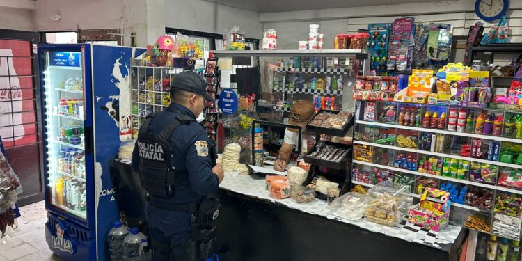 Refuerza Policía Civil Coahuila operativos de prevención en comercios de Piedras Negras