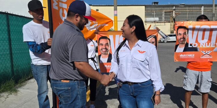Gaby López impulsa propuestas y diálogo ciudadano en la colonia Hidalgo