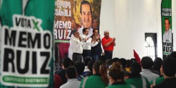 Memo Ruiz refrenda compromiso con el empleo ante trabajadores de la CTM