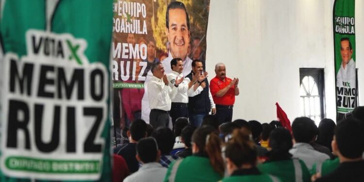 Memo Ruiz refrenda compromiso con el empleo ante trabajadores de la CTM